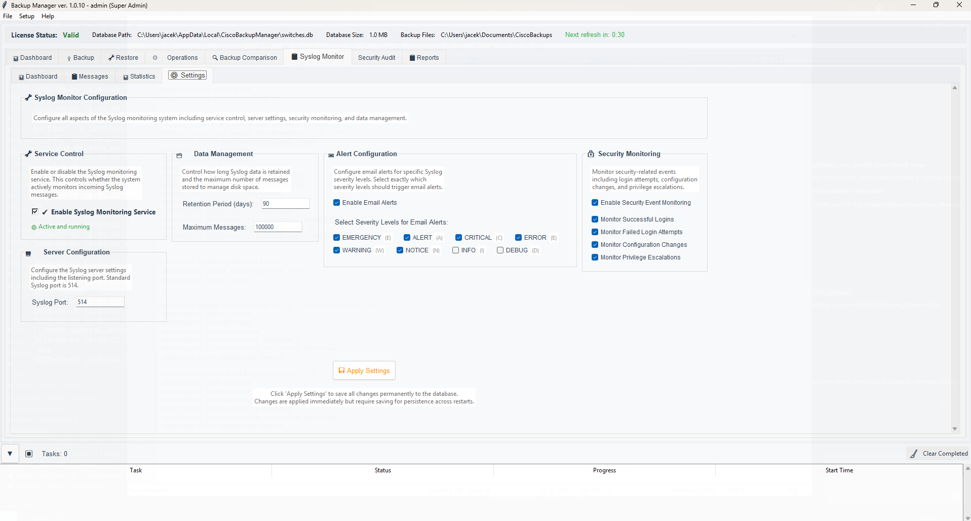 Network Backup Manager Screenshot 15
